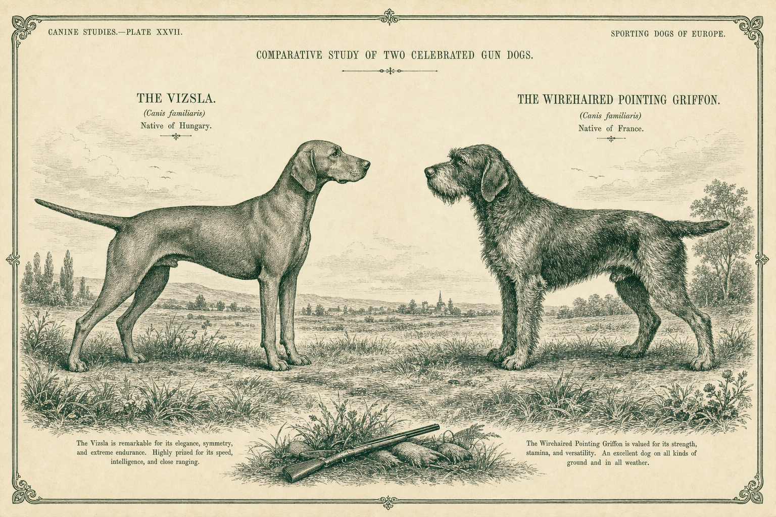 WPG vs. Vizsla: Velcro Dog or Wire-Coat Versatile?